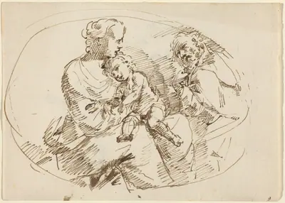 Holy Family [recto]