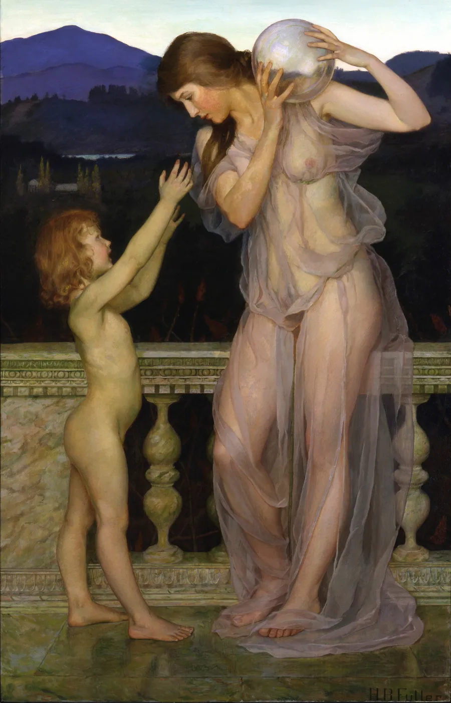 Illusions by Henry Brown Fuller, born Deerfield, MA 1867-died New Orleans, LA 1934