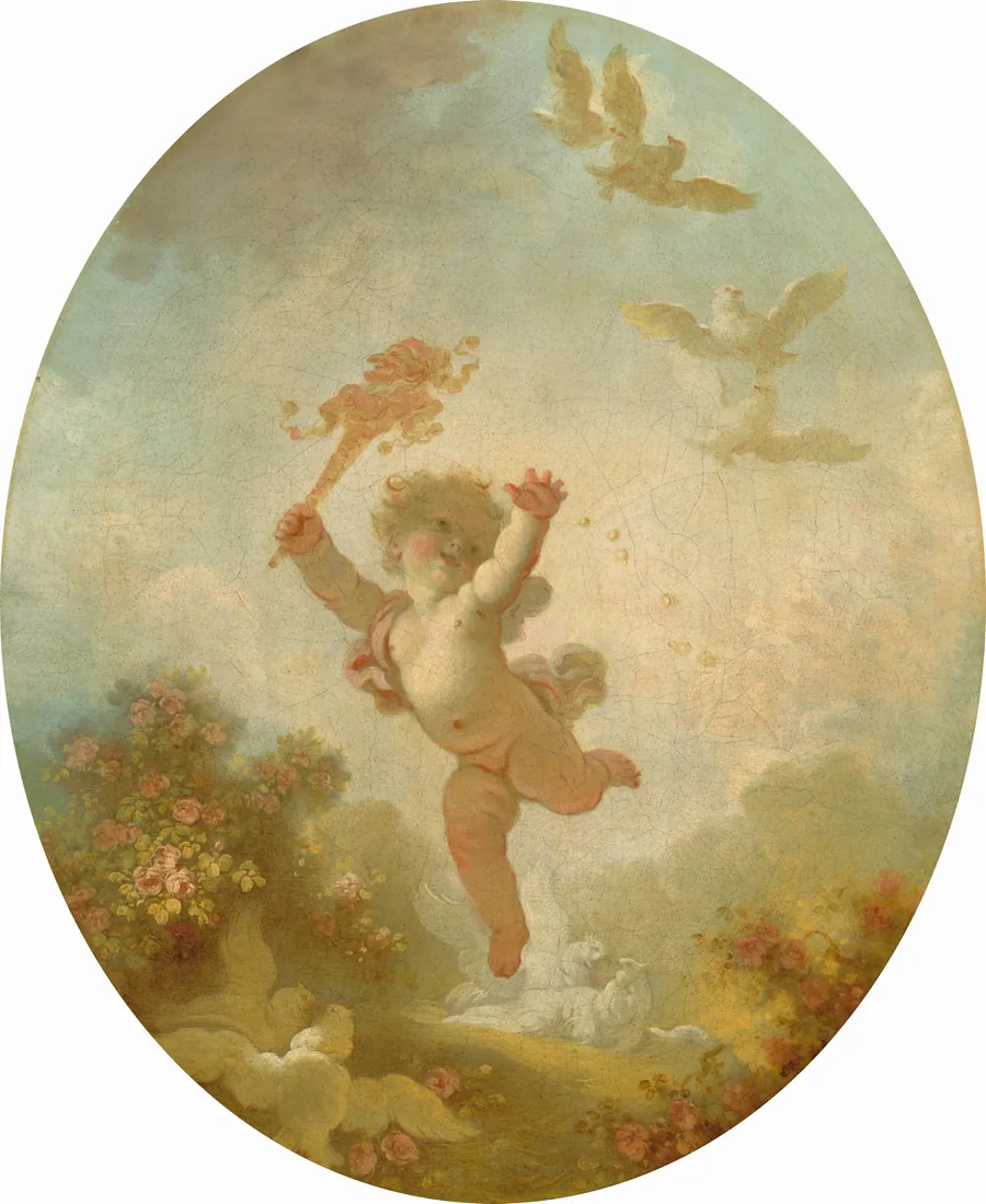 Love as Folly by Jean Honoré Fragonard