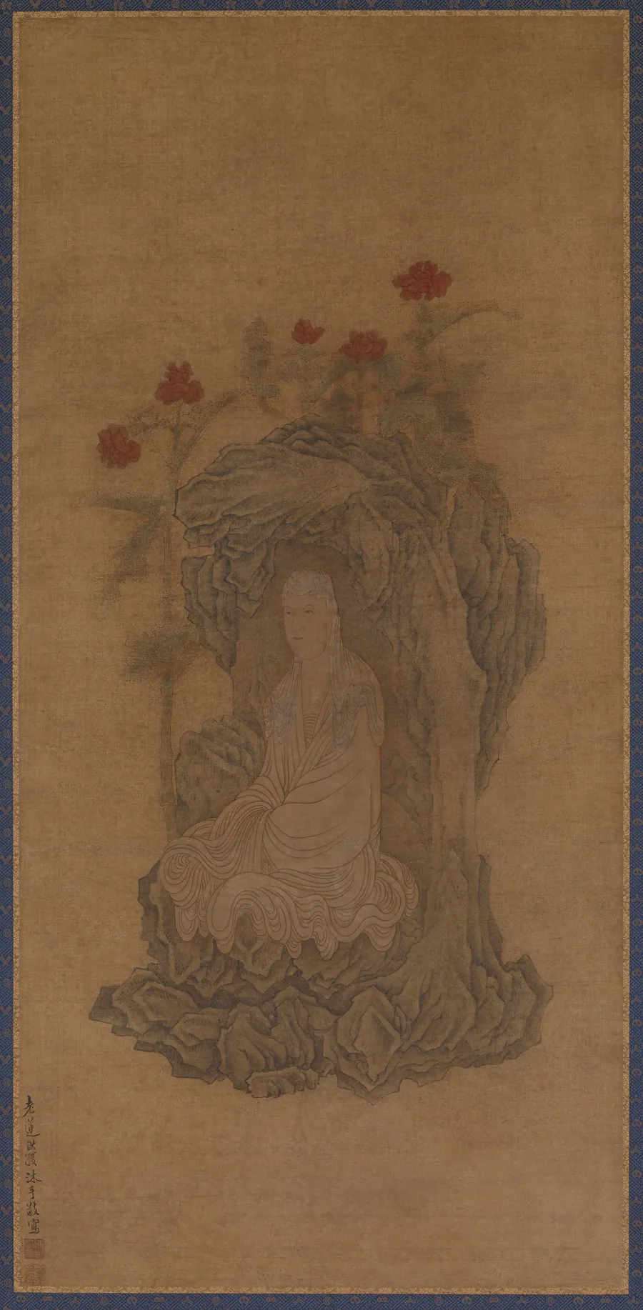 White-robed Guanyin by Wu Bin (ca. 1591-1626)