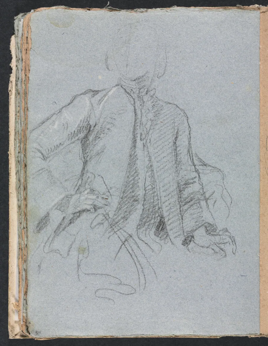 Verona Sketchbook: Gentleman (page 54) by Francesco Lorenzi