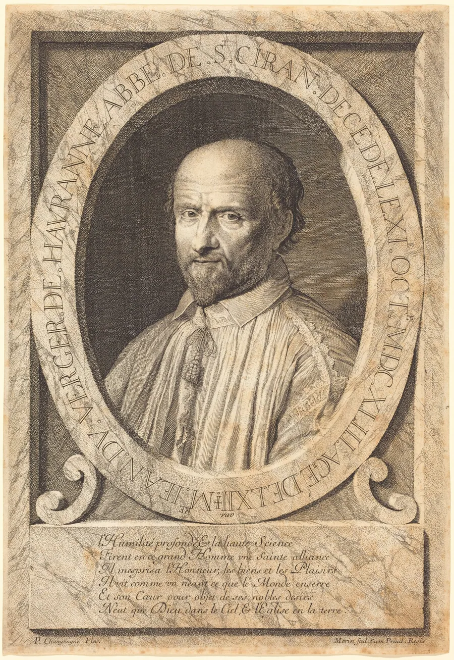 Jean du Verger de Hauranne by Jean Morin
