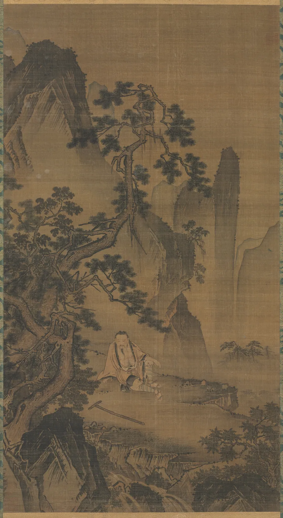 The Hermit Xu You Resting by a Stream by Dai Jin