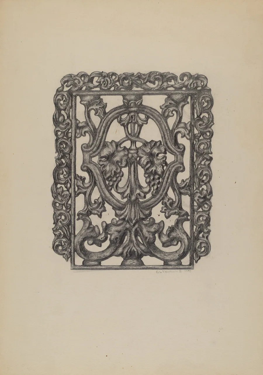 Window Grille by Austin L. Davison