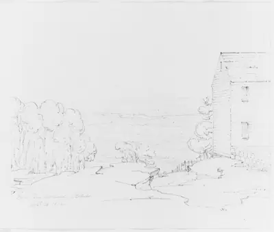 From Pine Orchard, Catskills (from Sketchbook)