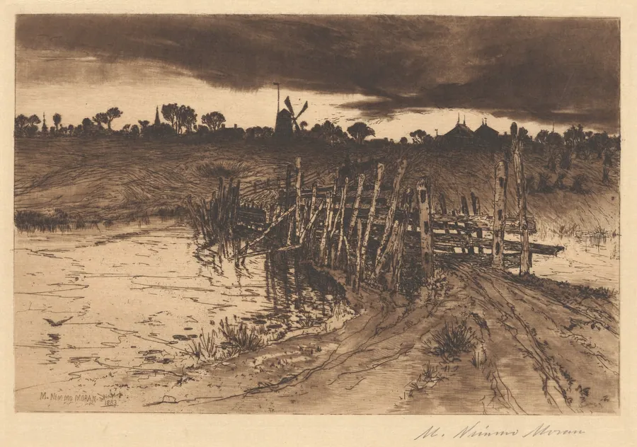 'Tween the Gloaming and the Mirk by Mary Nimmo Moran