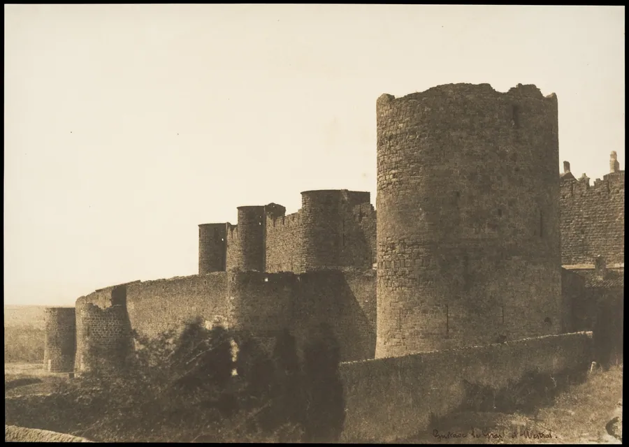 The Ramparts of Carcassonne by Gustave Le Gray