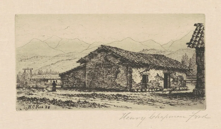Adobe House by Henry Chapman Ford