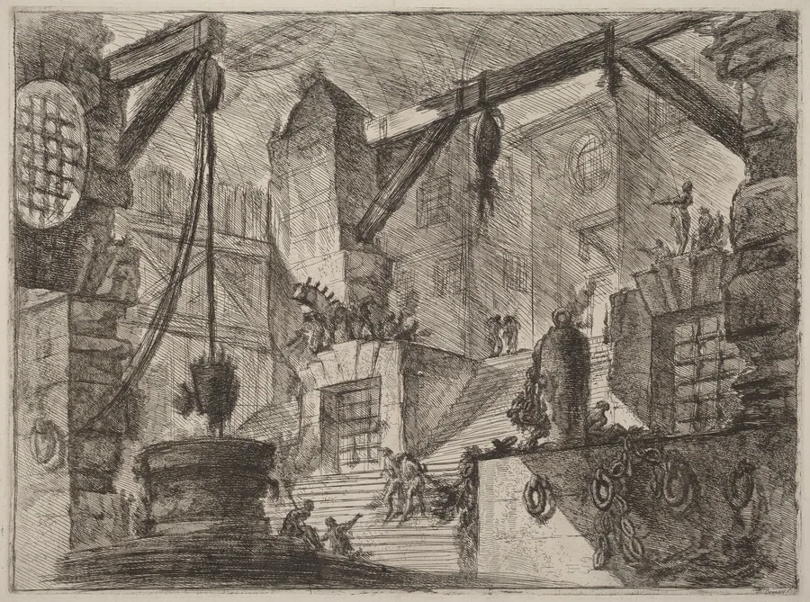 The Well by Giovanni Battista Piranesi