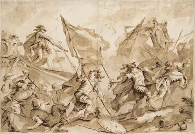Jacopo Marcello Directing the Assault of Gallipoli