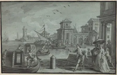 Venetian Fantasy with the Dogana