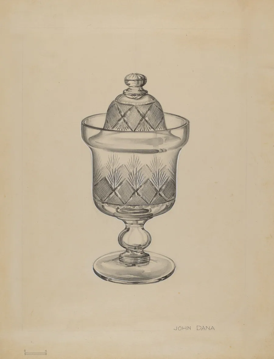Sugar Bowl with Cover by John Dana