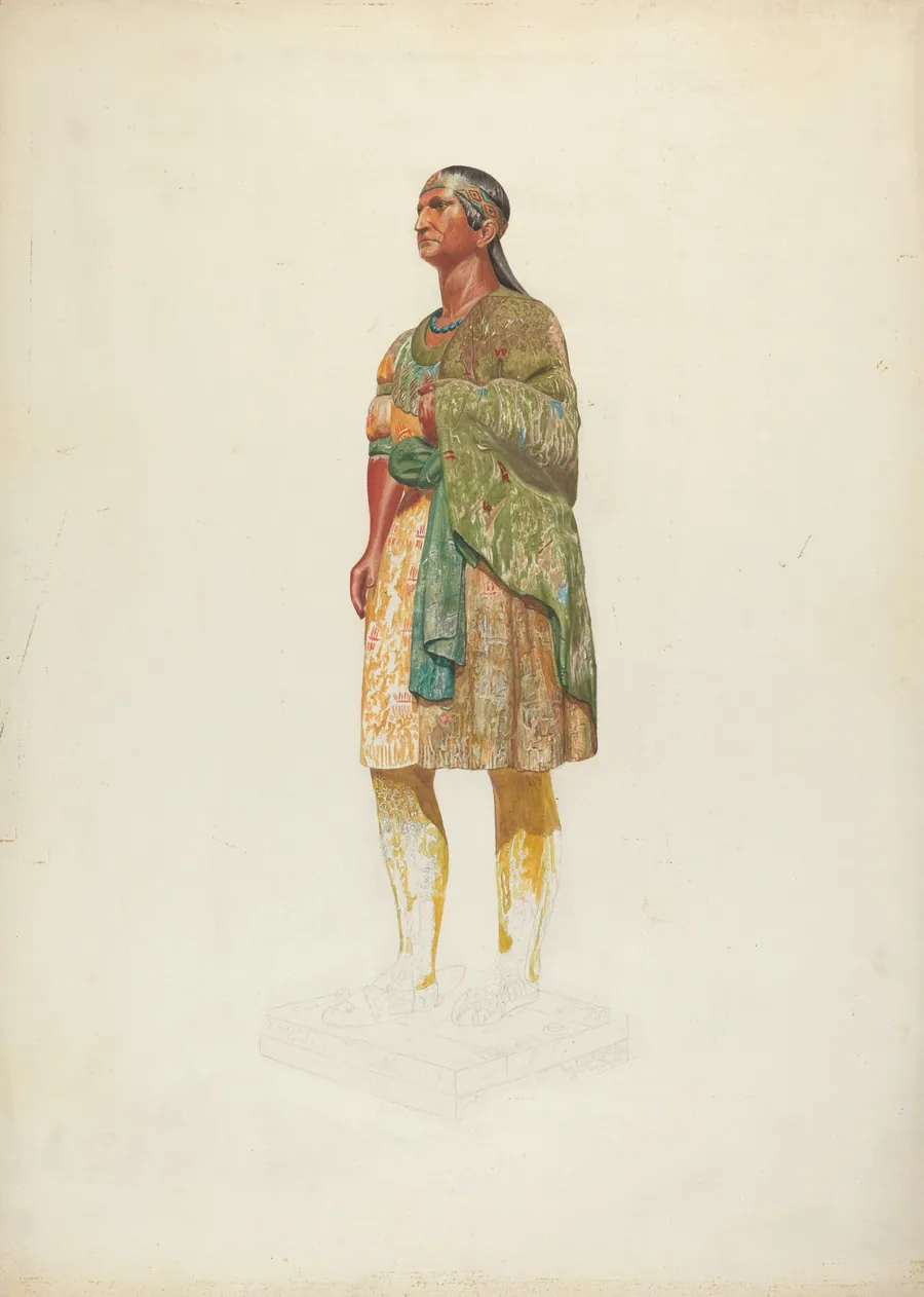 Figurehead: Indian by Hazel Hyde