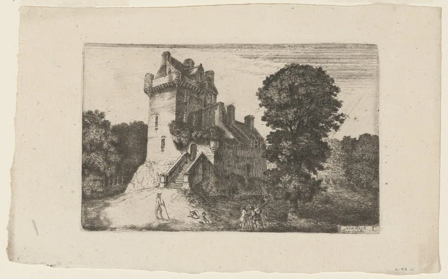 Newark Castle II by John Clerk, of Eldin