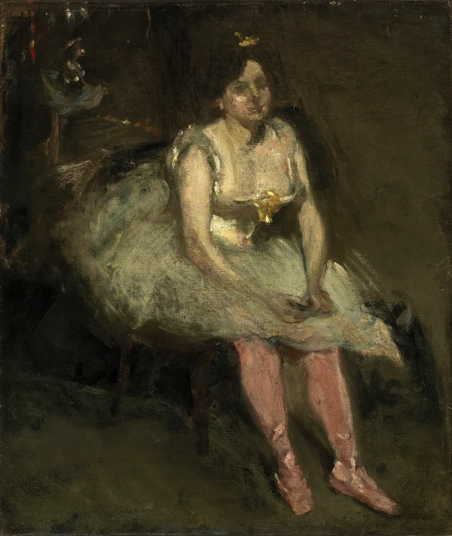 Ballerine by Alice Pike Barney, born Cincinnati, OH 1857-died Los Angeles, CA 1931