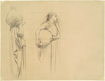 Study for "The Danaïdes"