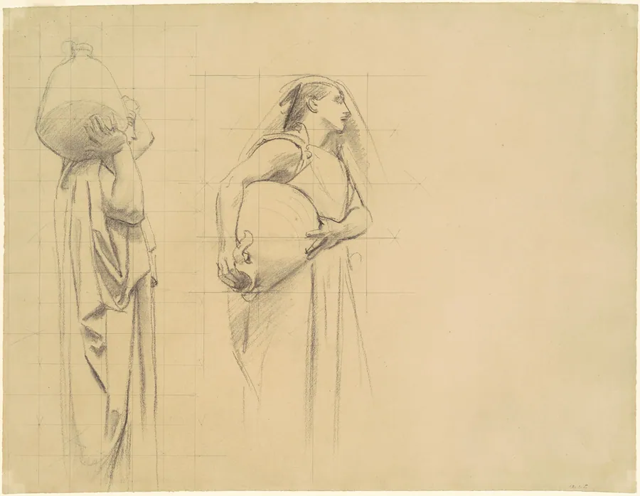 Study for "The Danaïdes" by John Singer Sargent