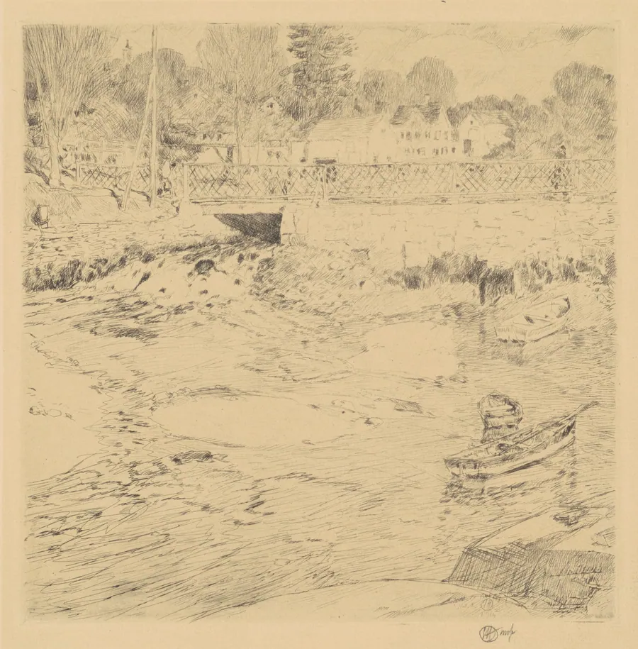 Old Lace by Childe Hassam