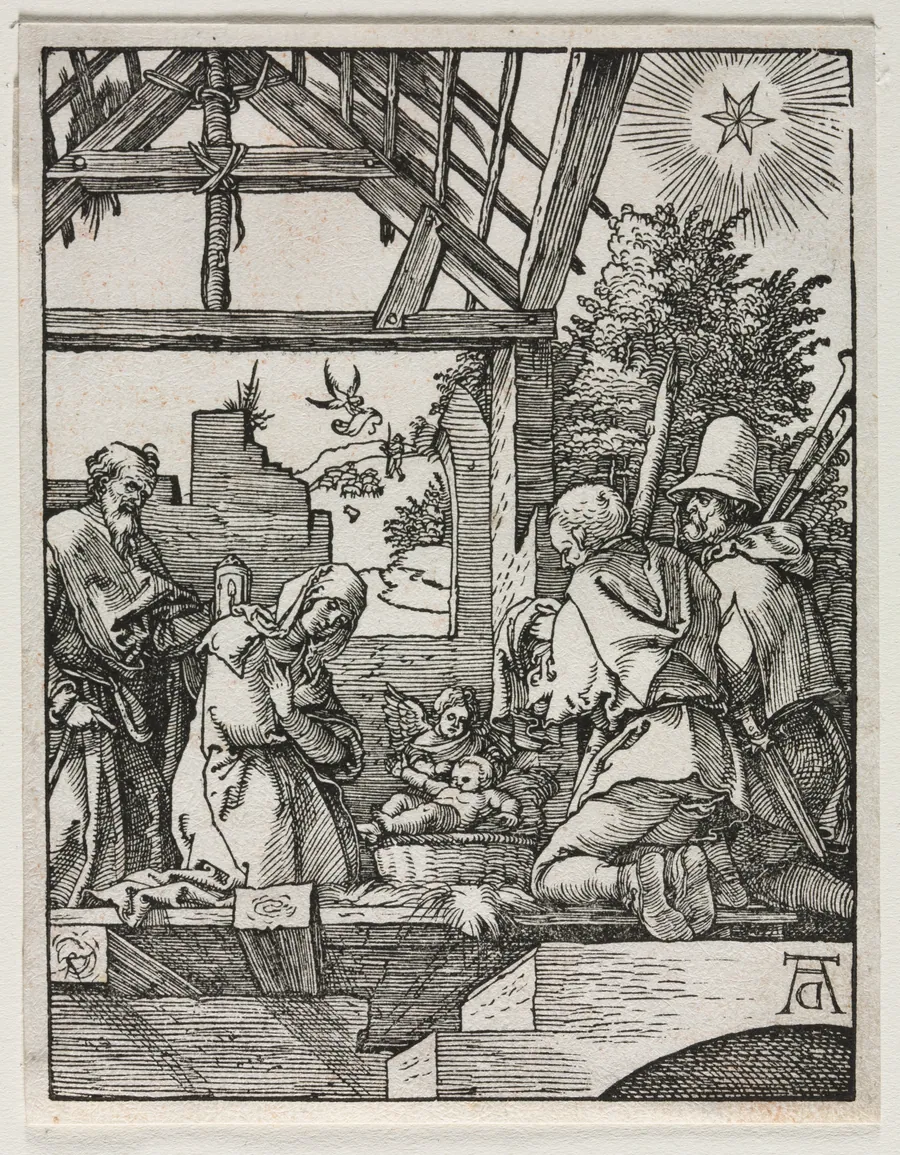 The Small Passion:  The Nativity by Albrecht Dürer