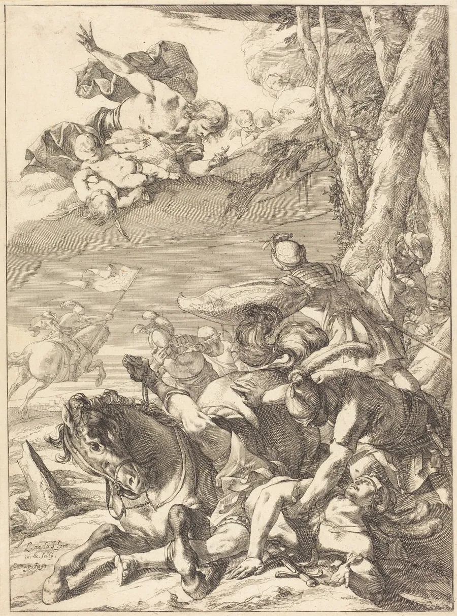 The Conversion of Saint Paul by Laurent de La Hyre