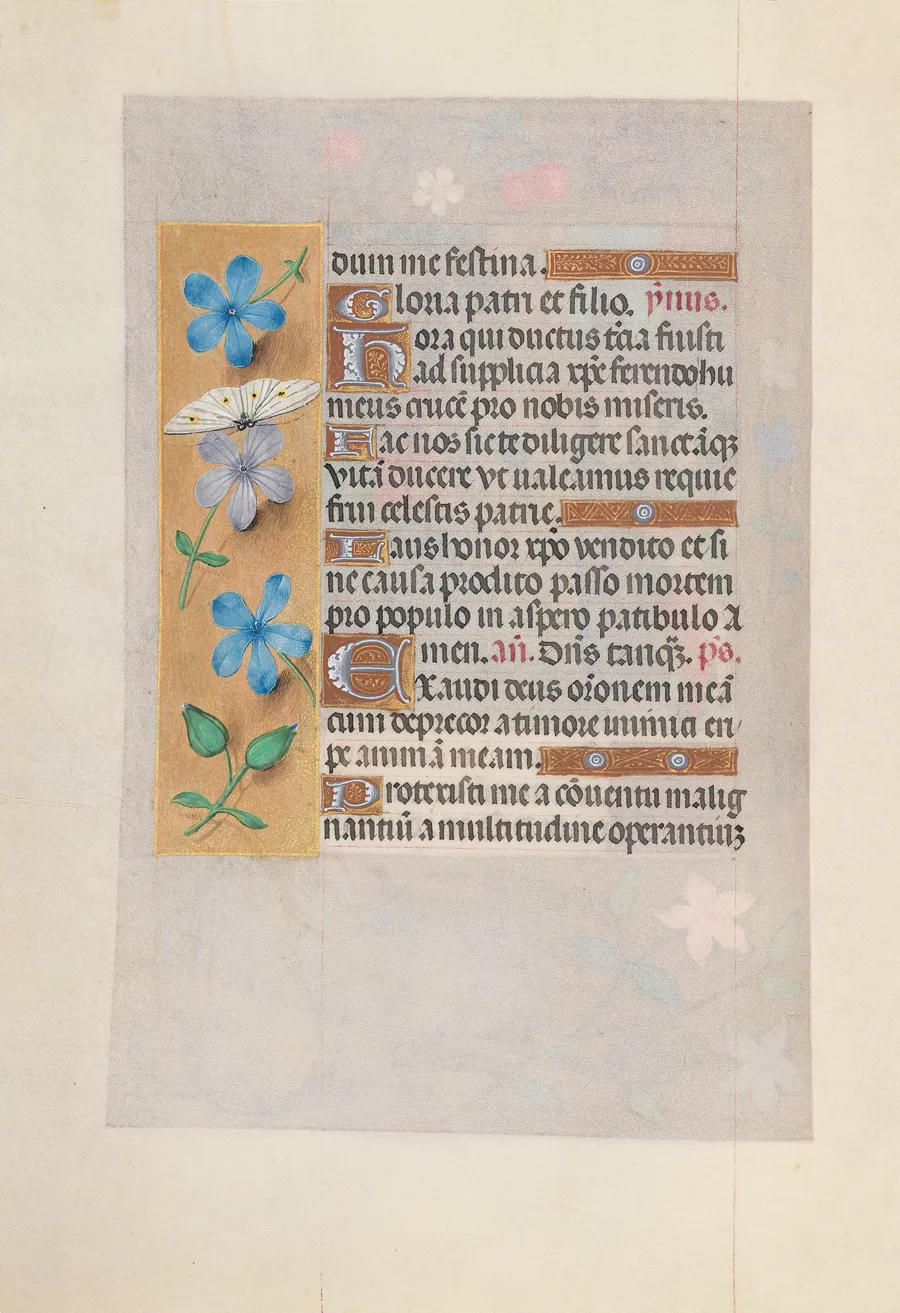 Hours of Queen Isabella the Catholic, Queen of Spain:  Fol. 63v by Master of the First Prayerbook of Maximillian