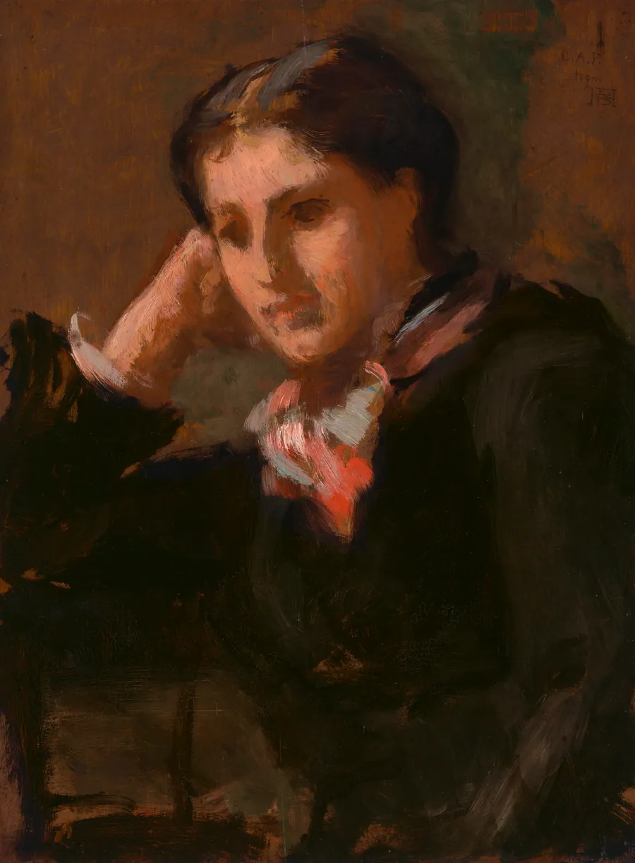 Charlotte Perkins Stetson Gilman by Ellen Day Hale, 11 Feb 1855 - 10 Feb 1940