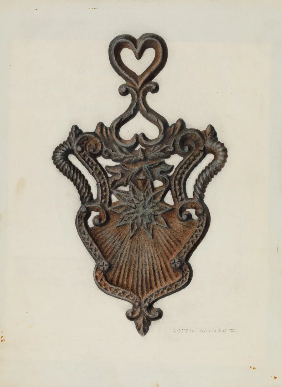 Cast Iron Stand by Austin L. Davison