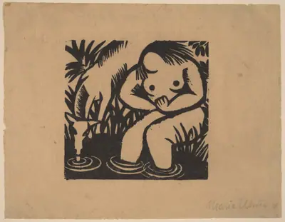 Woman at the Water