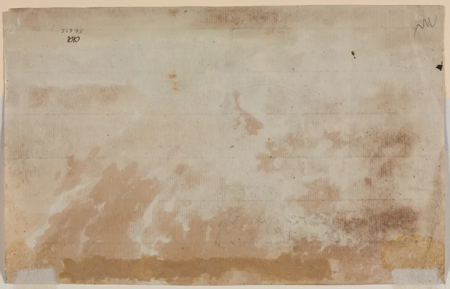 Cattle (verso) by Jules Dupré