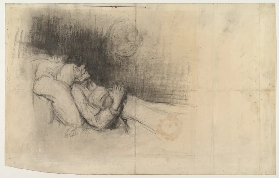 Man Dreaming by Honoré Daumier