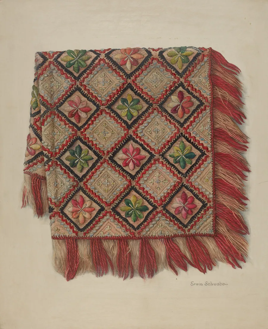 Table Scarf by Erwin Schwabe