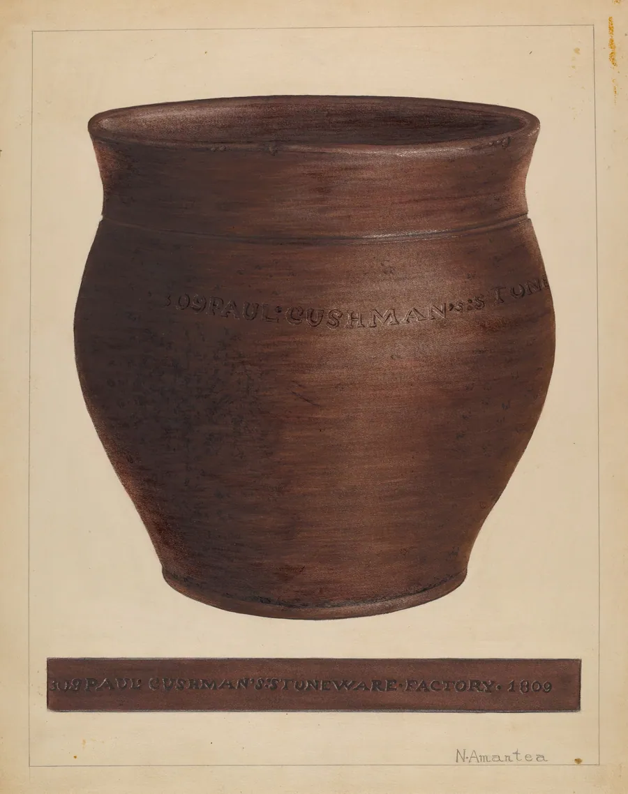 Stoneware Jar by Nicholas Amantea