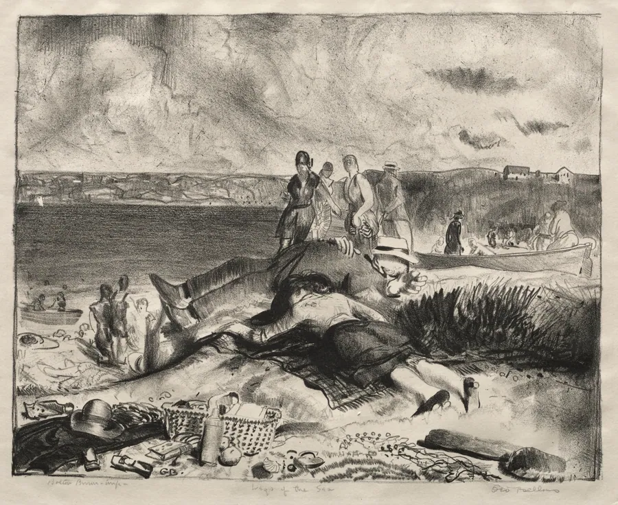 Legs of the Sea by George Bellows