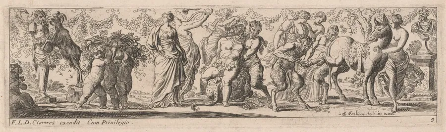 Drunken Silenus by Pierre Brebiette