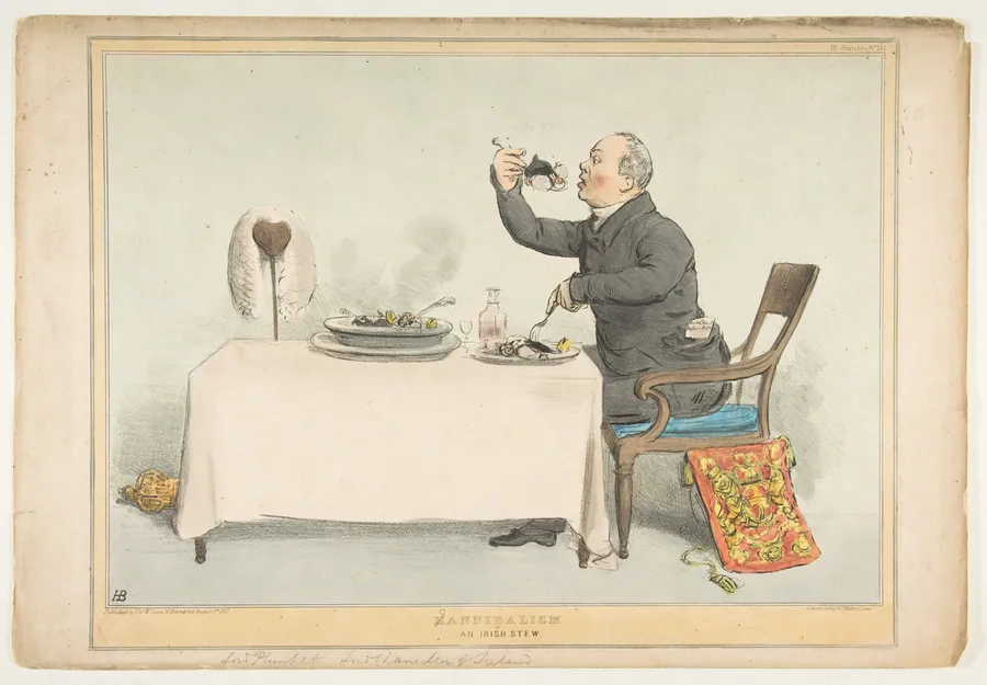 H(C)annibalism or an Irish Stew by Alfred Ducôte