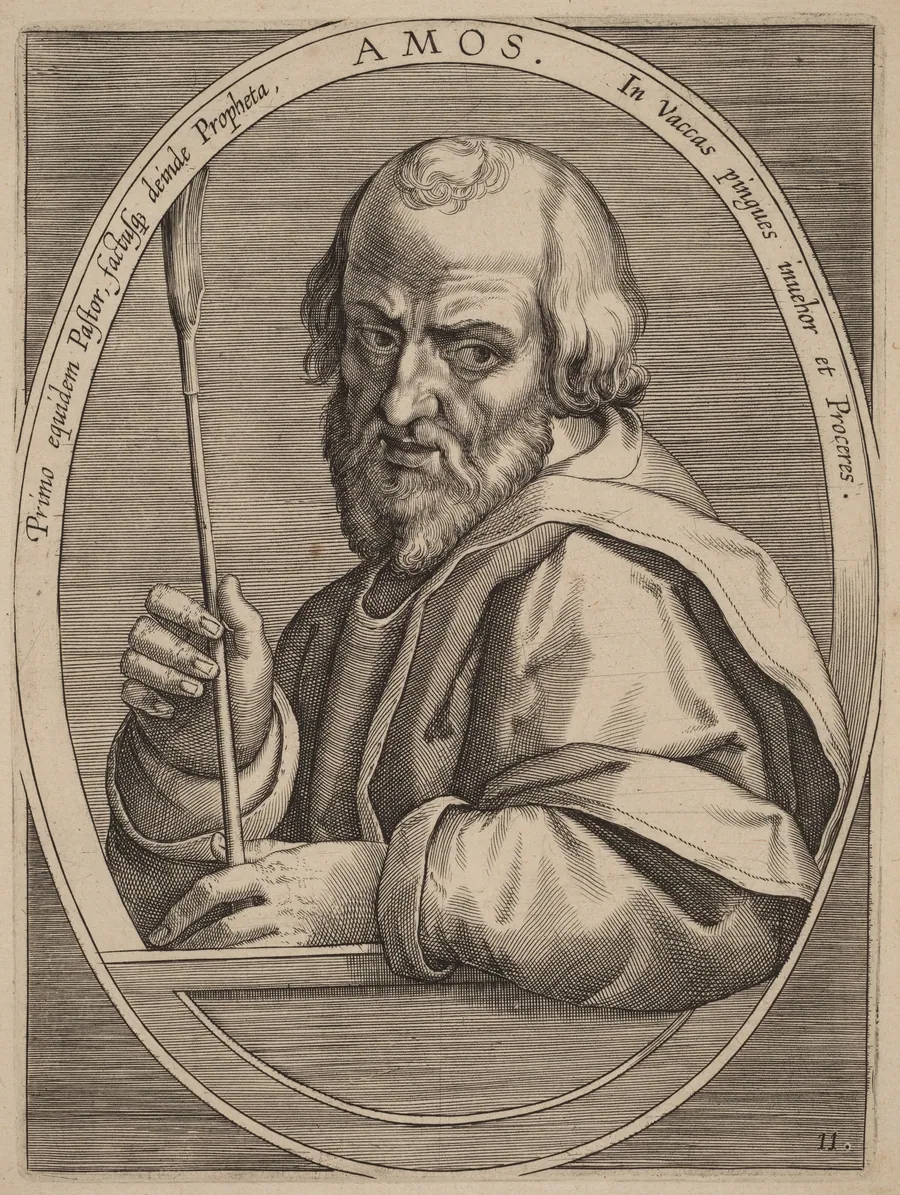 Amos by Theodor Galle