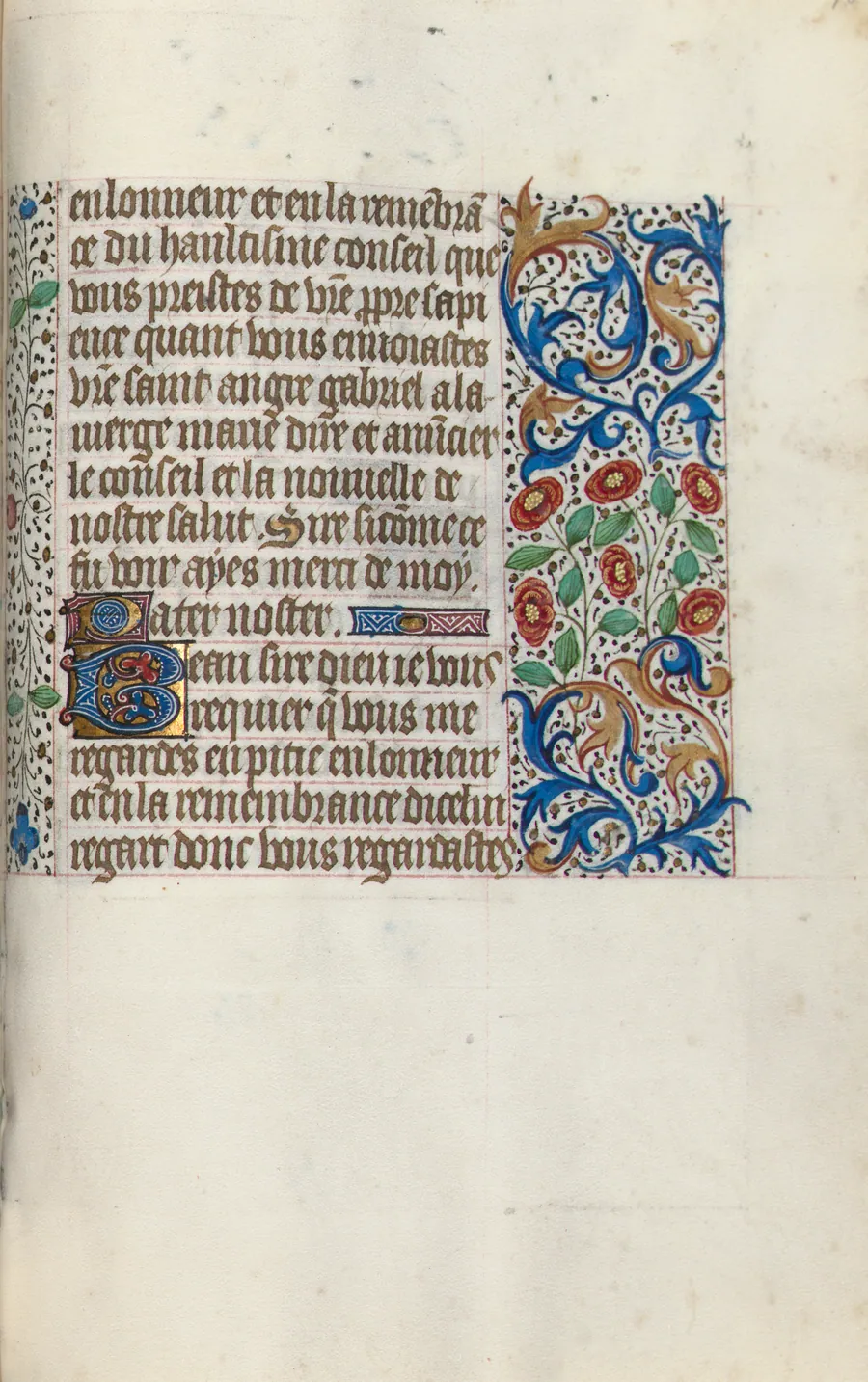Book of Hours (Use of Rouen): fol. 152r by Master of the Geneva Latini