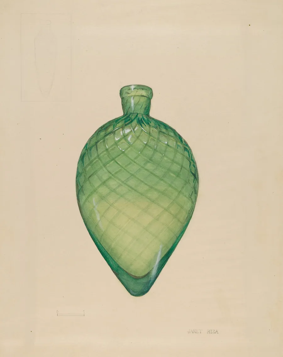 Flask by Janet Riza