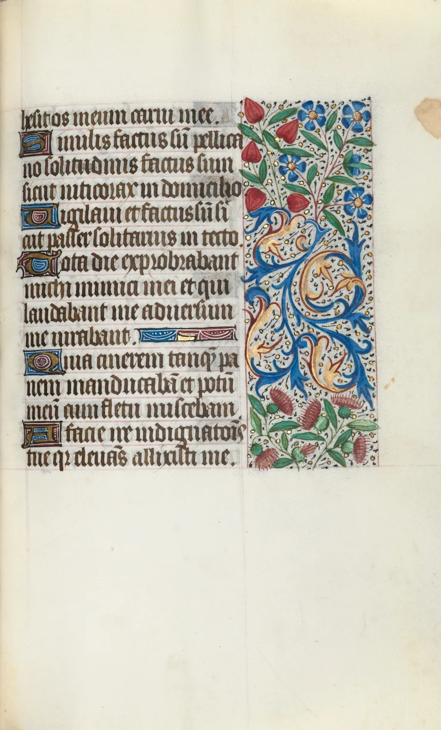 Book of Hours (Use of Rouen): fol. 88r by Master of the Geneva Latini