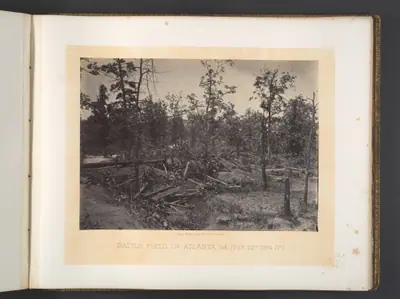 Battle Field of Atlanta, Georgia, July 22nd 1864 No. 1