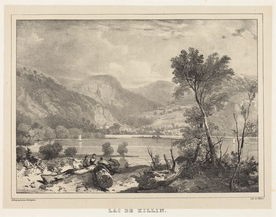Lac de Killin by Richard Parkes Bonington