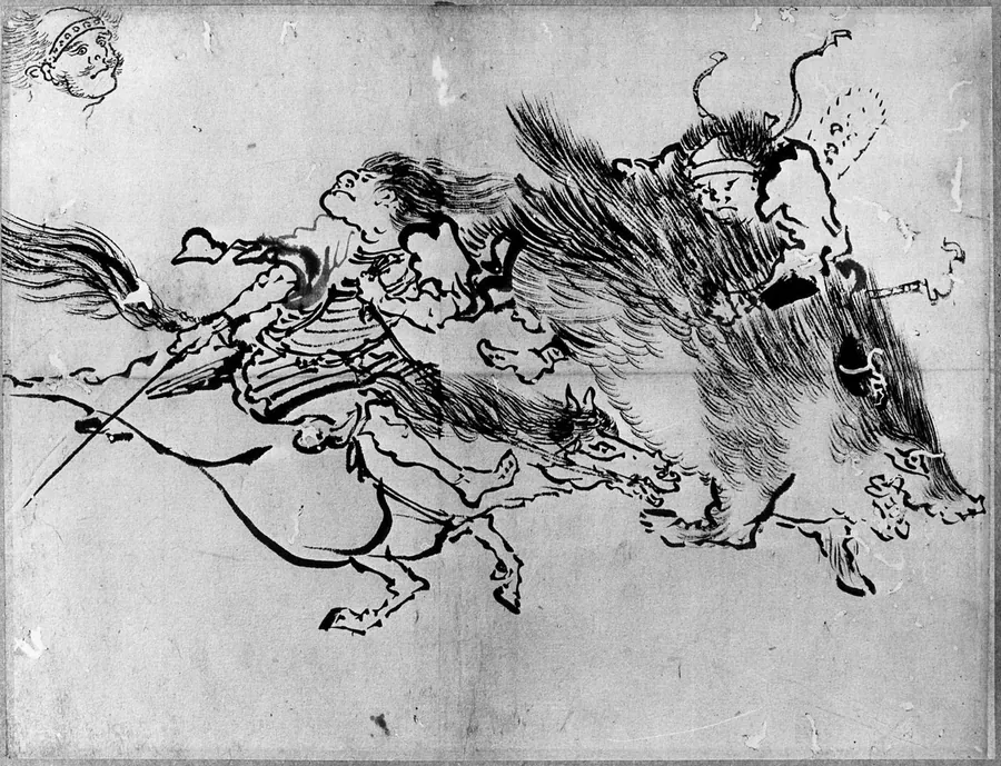 Painting by Katsushika Hokusai