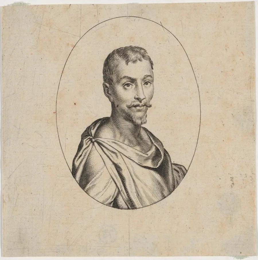 Portrait of a Man in Toga by Unknown 19th Century