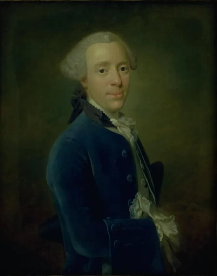 Portræt af etatsråd Johan Henrik Kirchhoff by Johan Hörner