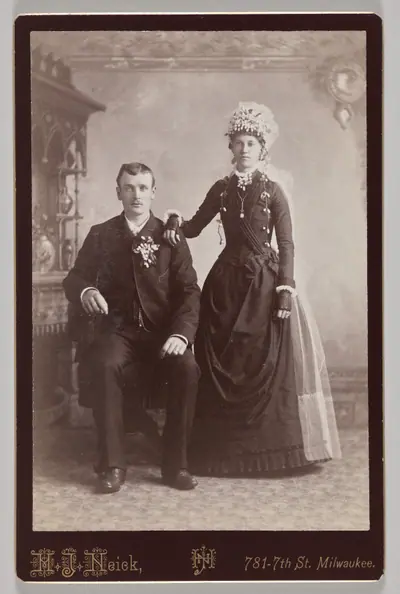 Untitled (marriage portrait)