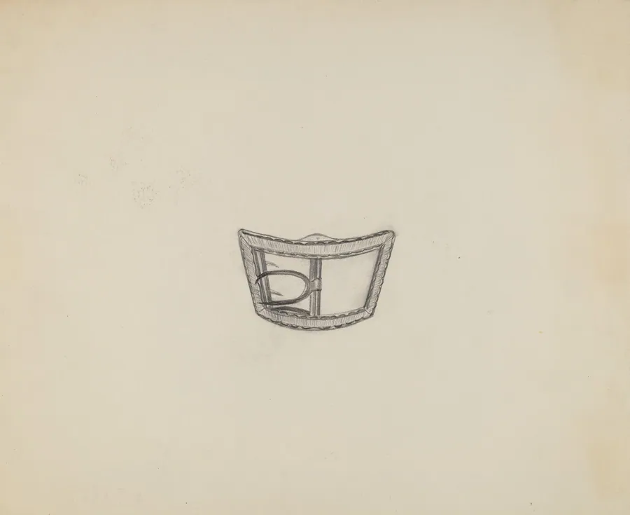 Knee Buckle by Edna Crenshaw Rex