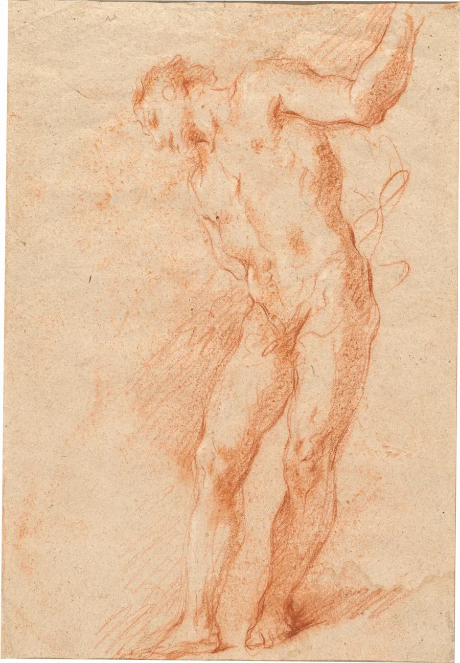 Male Nude by Gian Antonio Guardi