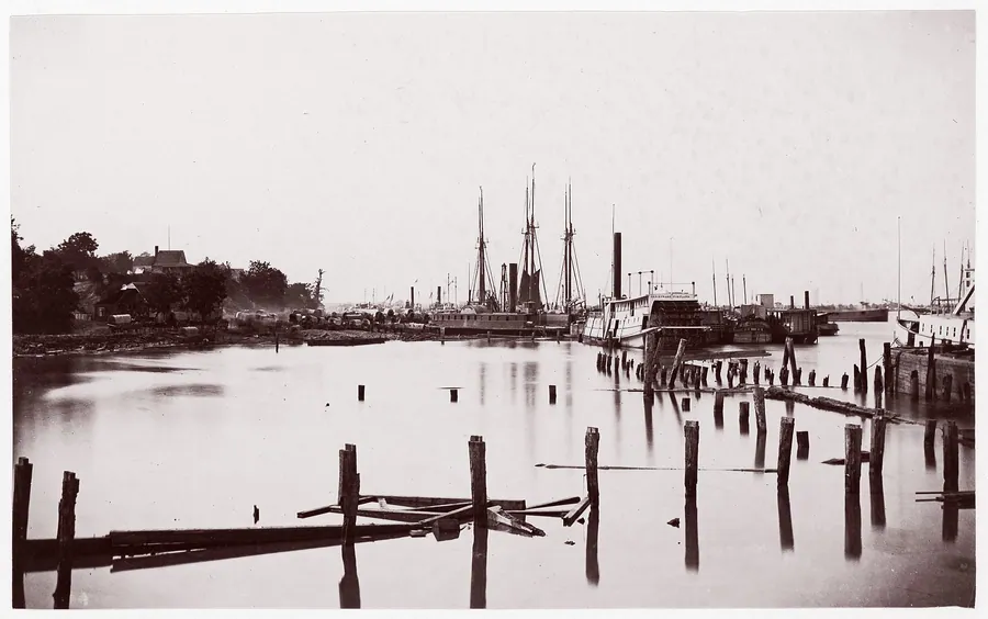 City Point, Virginia by Andrew Joseph Russell
