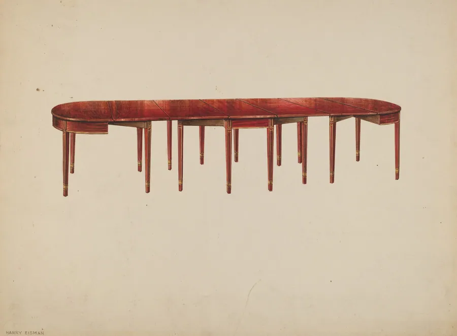 Dining Table by Harry Eisman