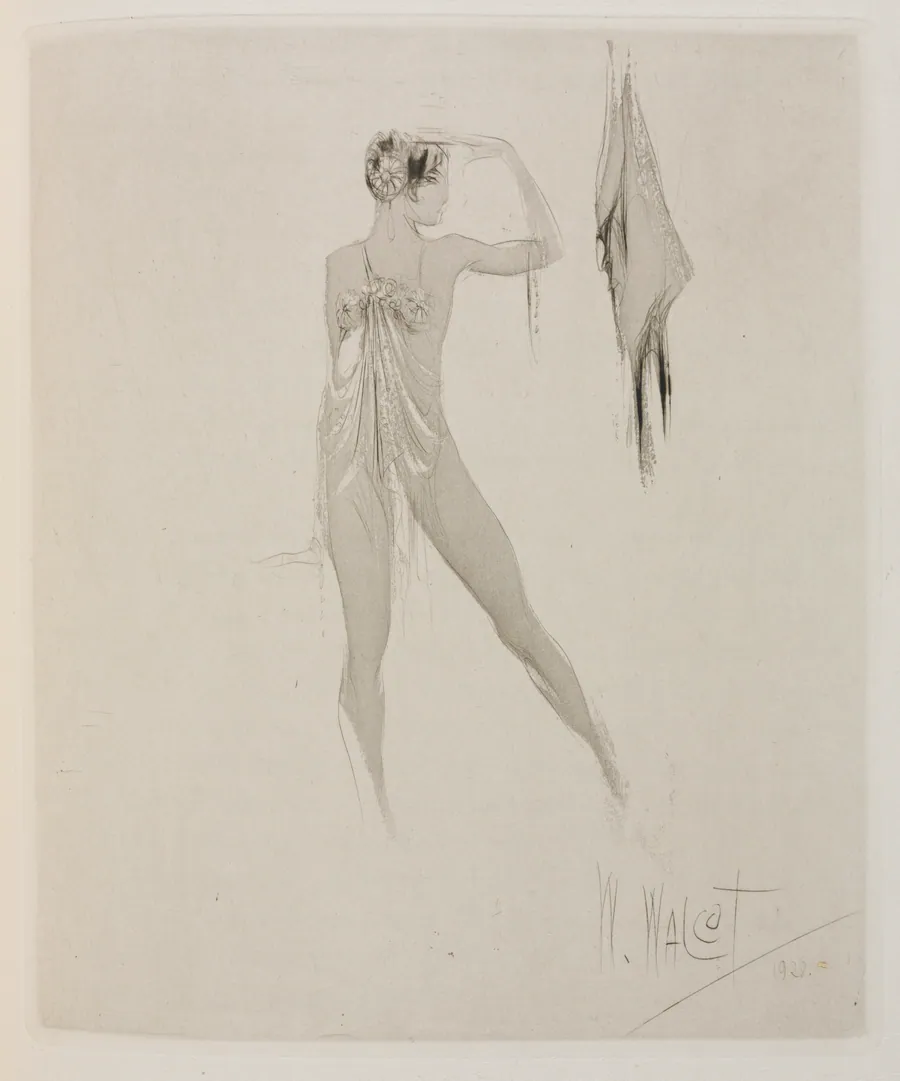 Herodias: Page 47, Her feet stepped one before the other by William Walcot
